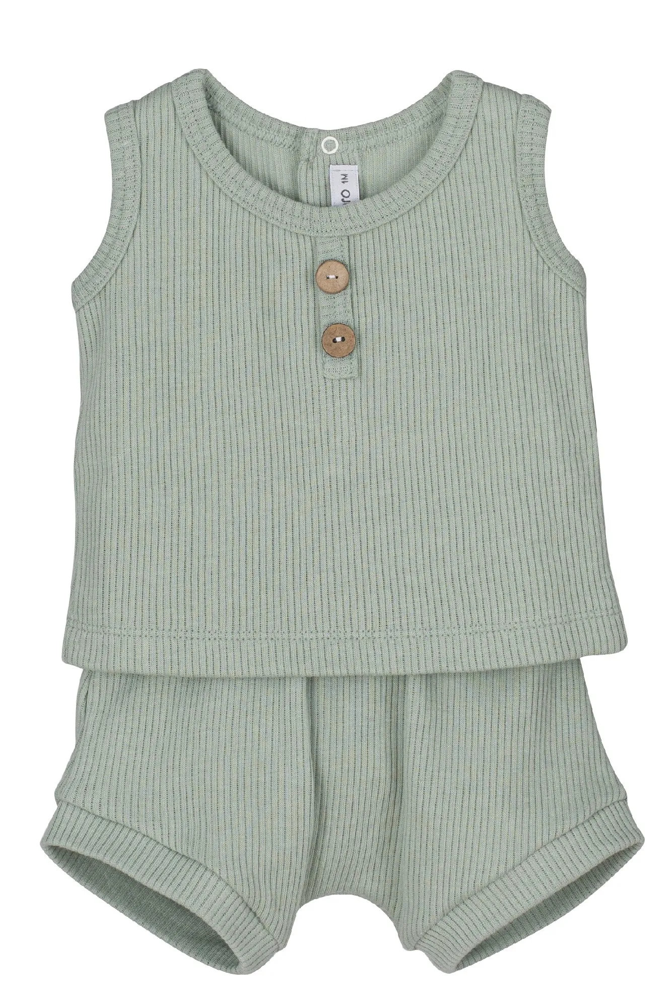 "Angus" Ribbed Vest & Jam Pants