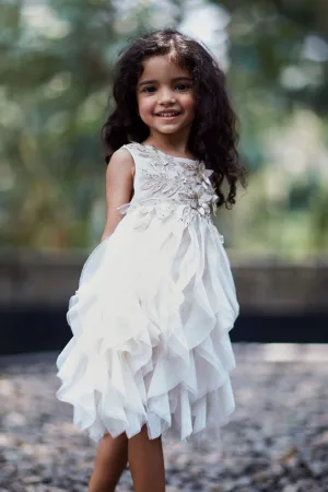 "Sophie" 3D Flower Tulle Dress