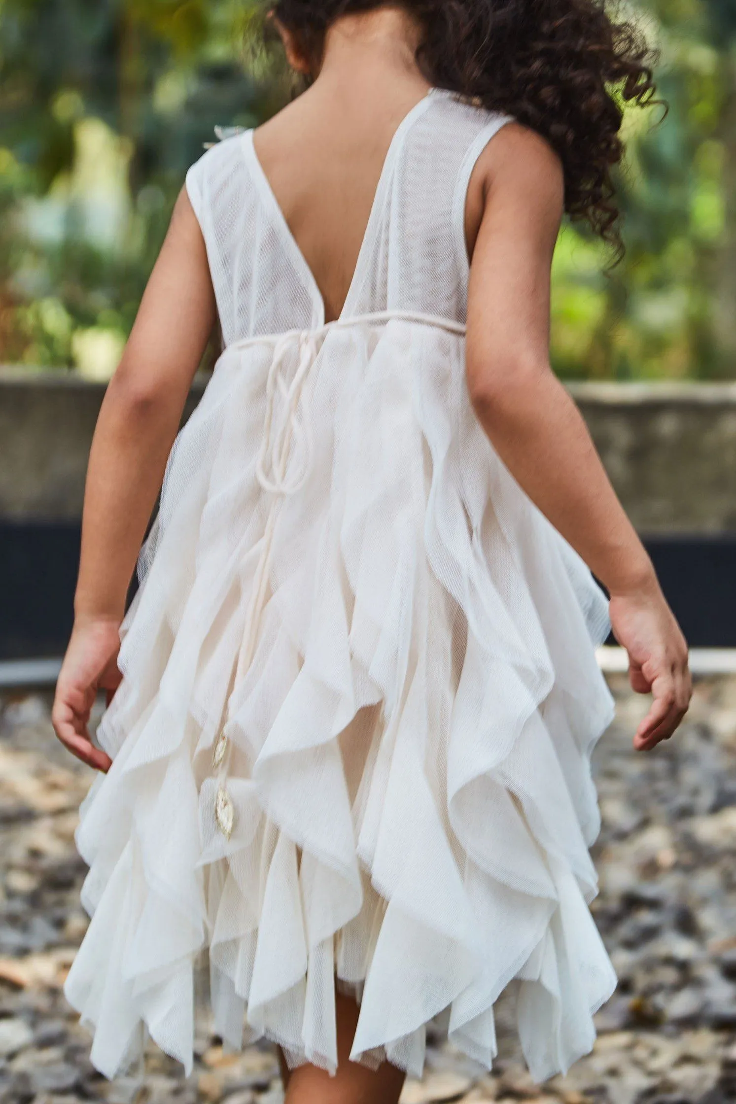 "Sophie" 3D Flower Tulle Dress