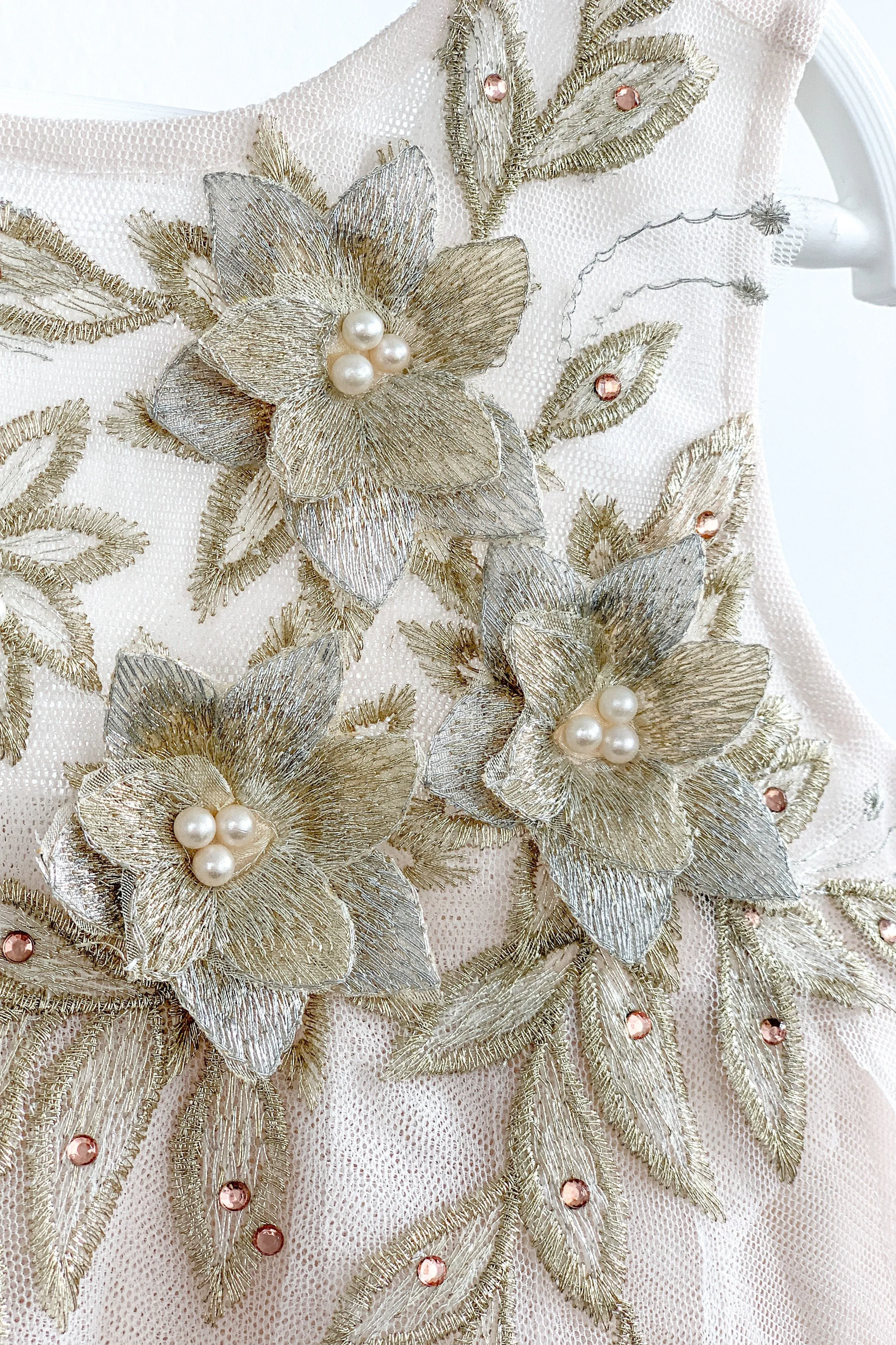 "Sophie" 3D Flower Tulle Dress