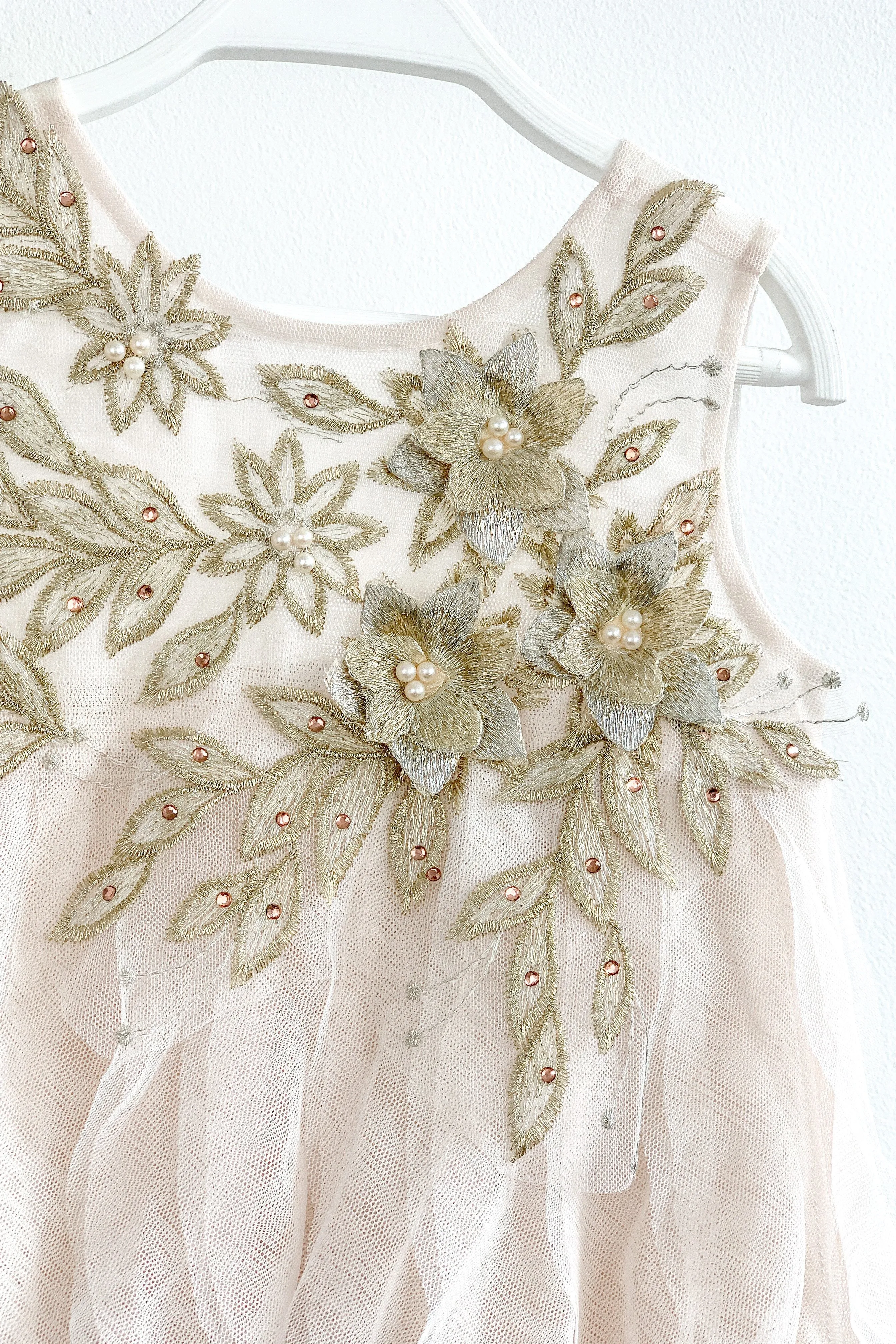 "Sophie" 3D Flower Tulle Dress