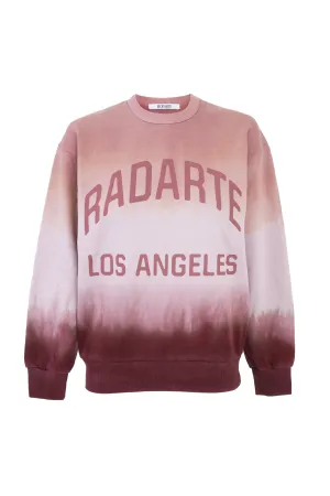 Radarte Ombre Tie Dye Sweatshirt