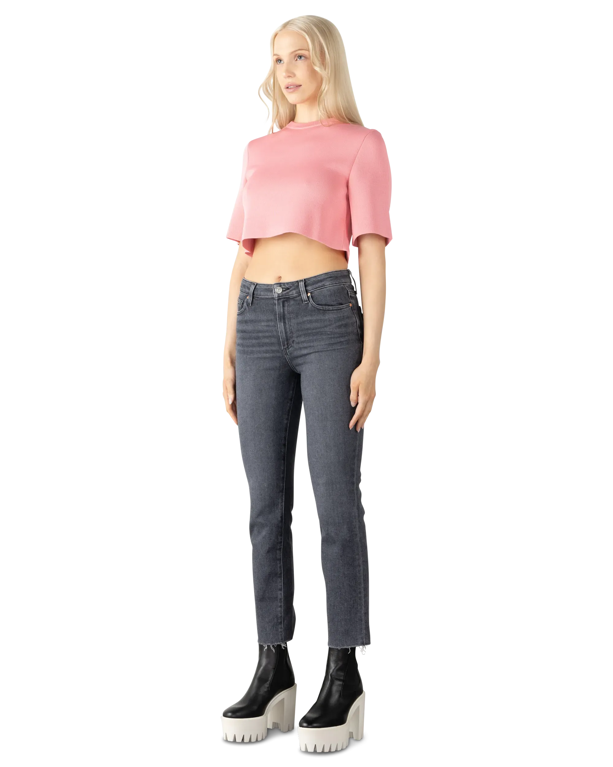 Reproportioned Crop Top T-Shirt