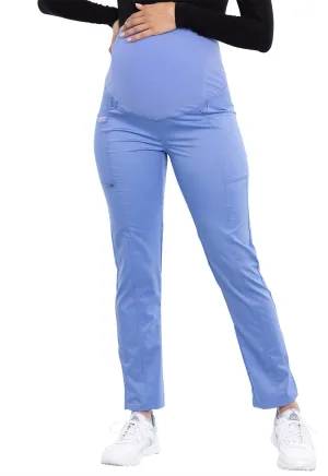 Revolution WW155 Maternity Straight Leg Pants Ciel