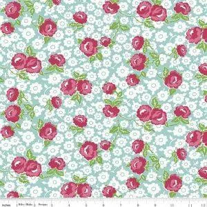 Riley Blake - Dainty Darling - Main - Aqua