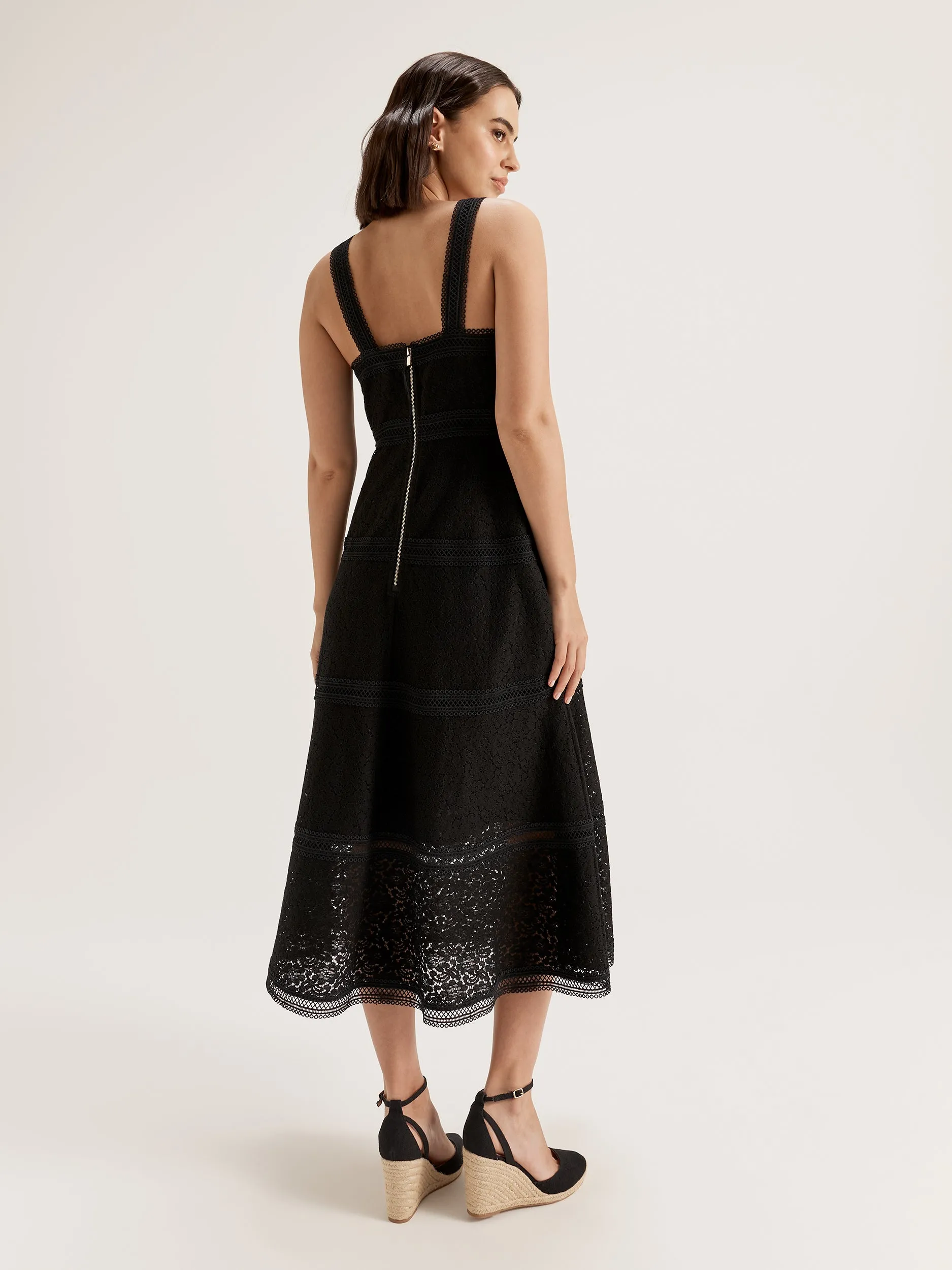 Rumba Lace Midi Dress