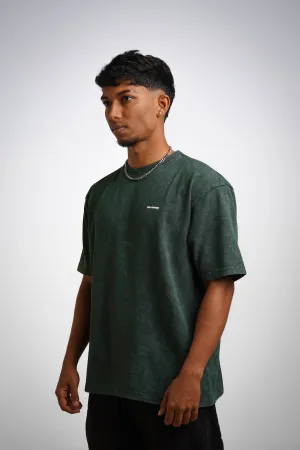 Saber Staples Vintage Wash Tee [BOTTLE GREEN]