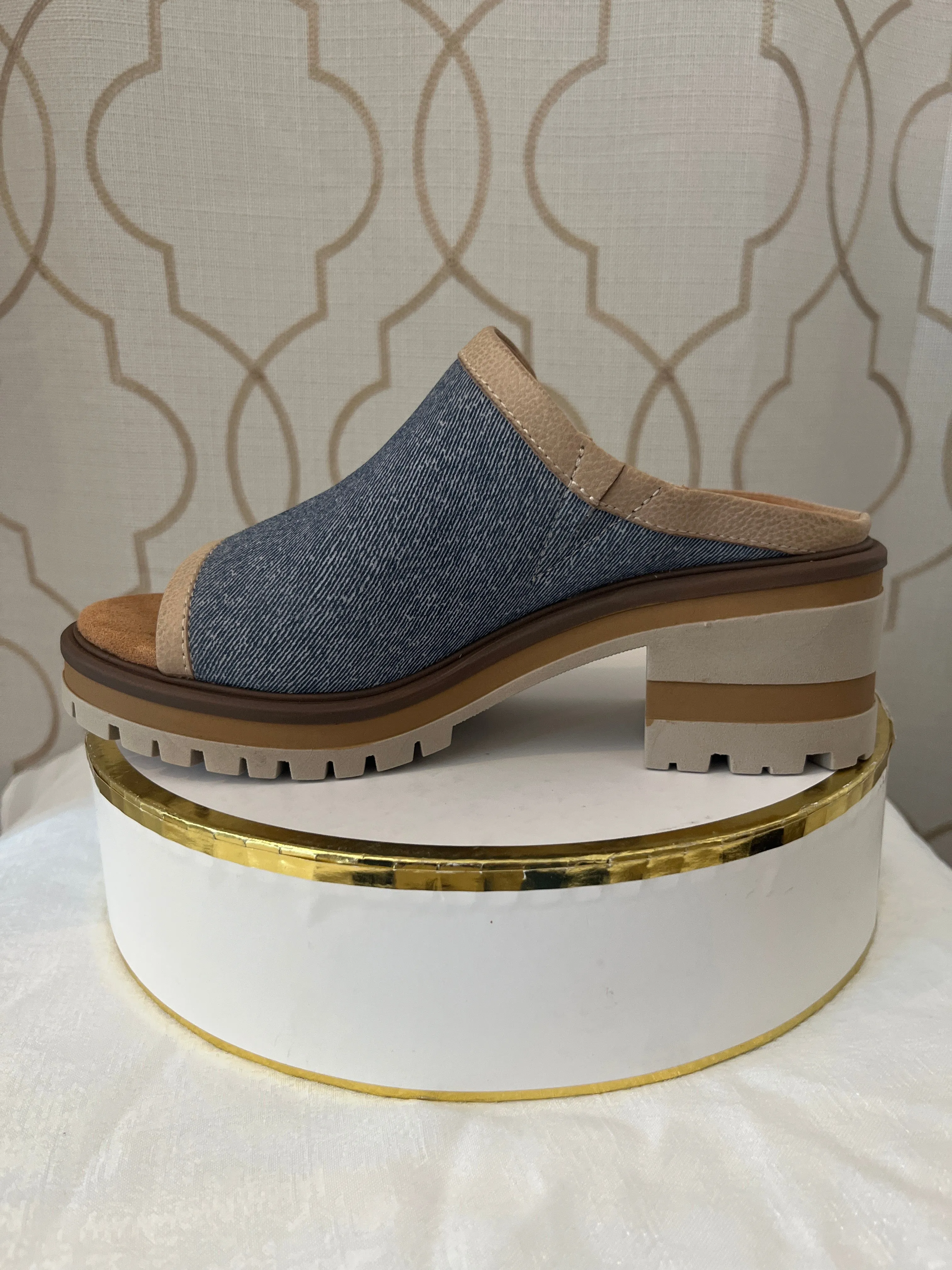 SALVIA HARPER DENIM LEATHER