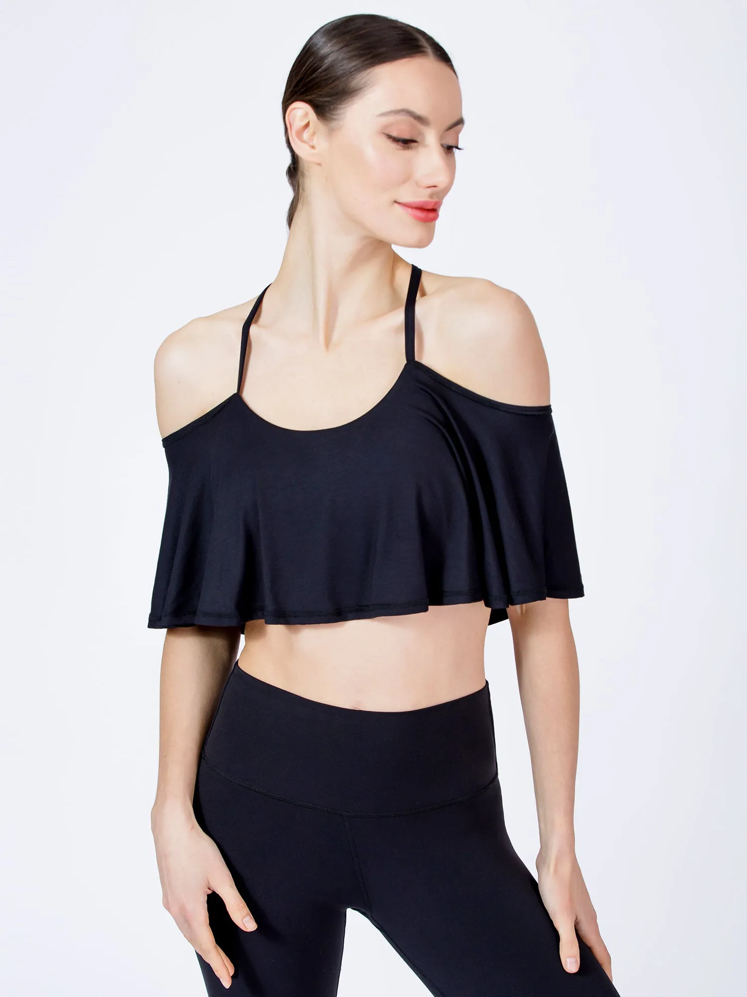 SANDS CROPPED TOP 2.0, BLACK