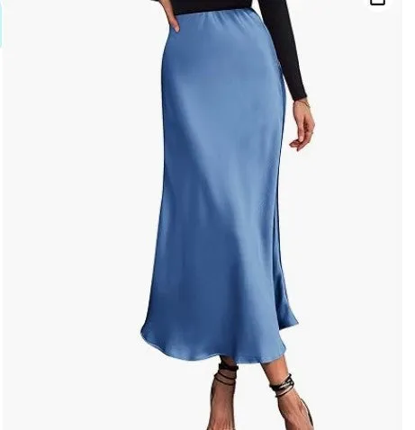 Satin Maxi Skirts