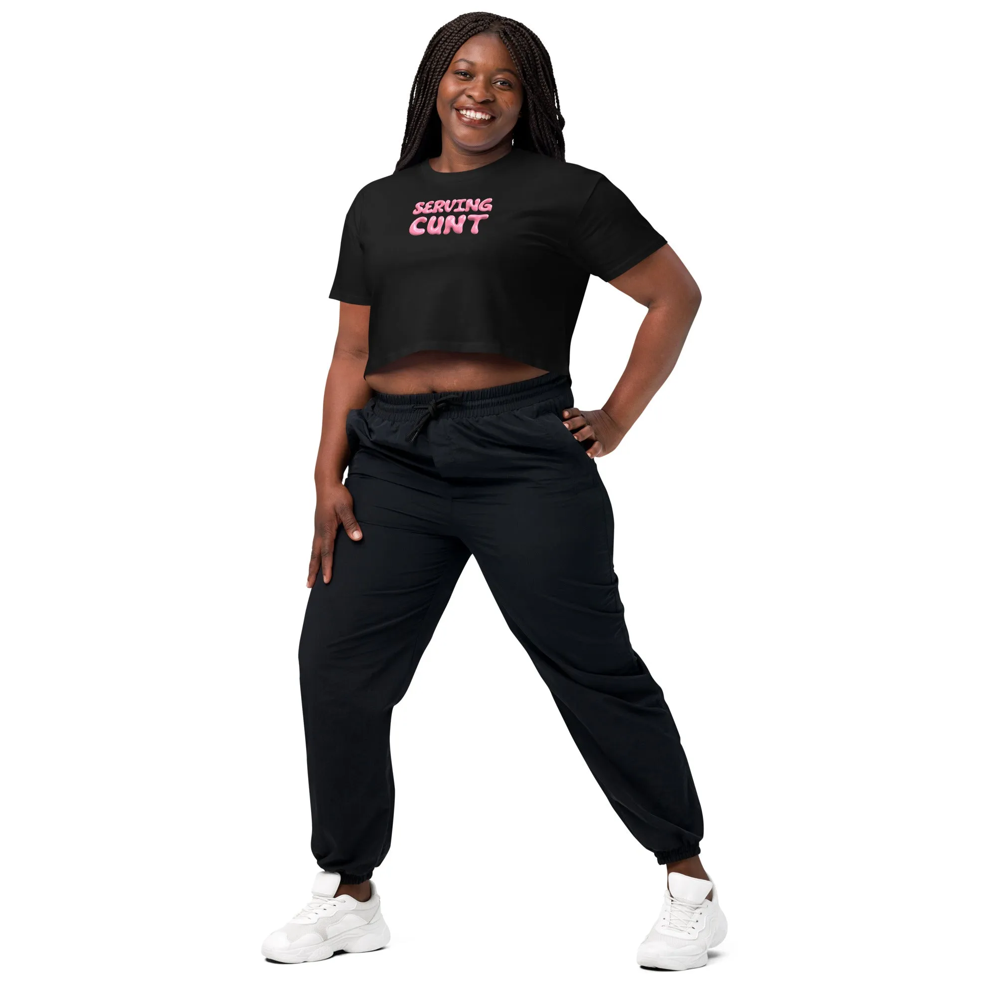 Serving Cunt - Boxy Cropped Tee
