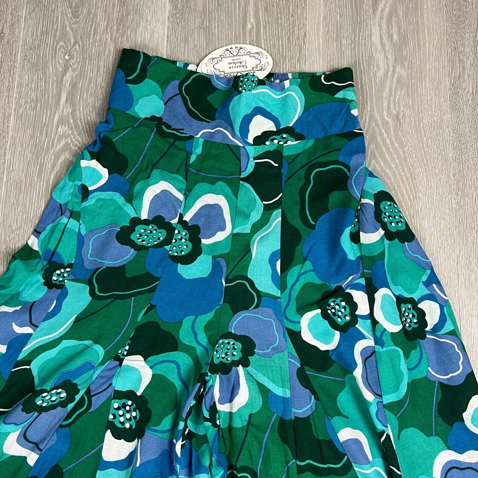Shareen Collection Womens Wide Leg Casual Pants Size 8 (New)