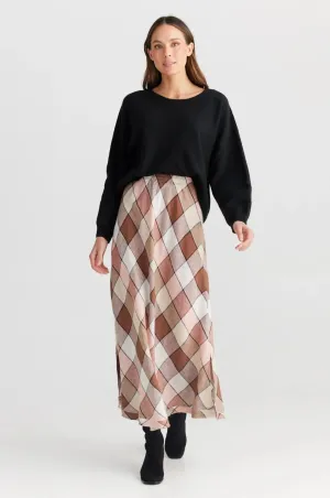 Sicily Skirt - Catalan Check