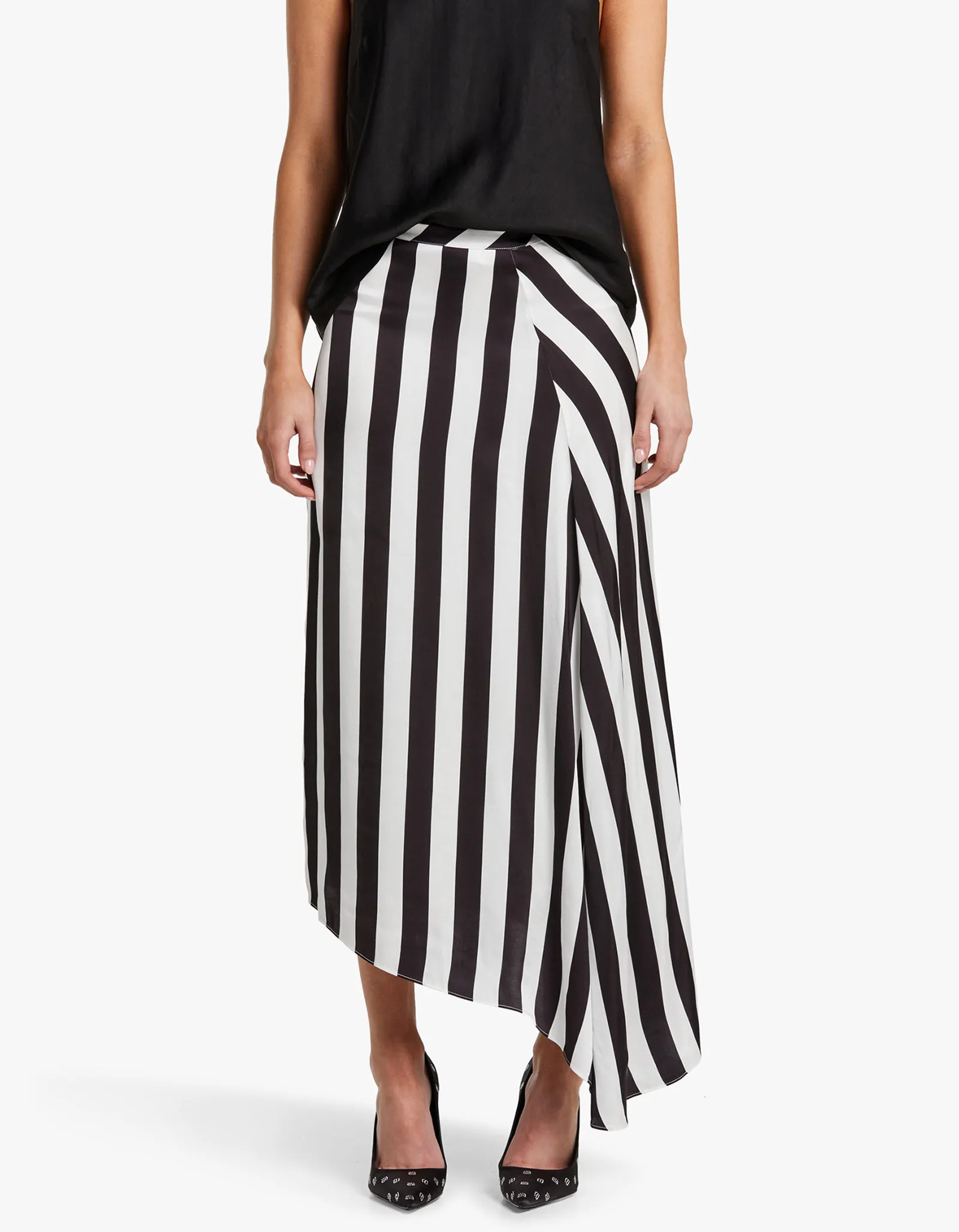Silas Skirt - Black & White