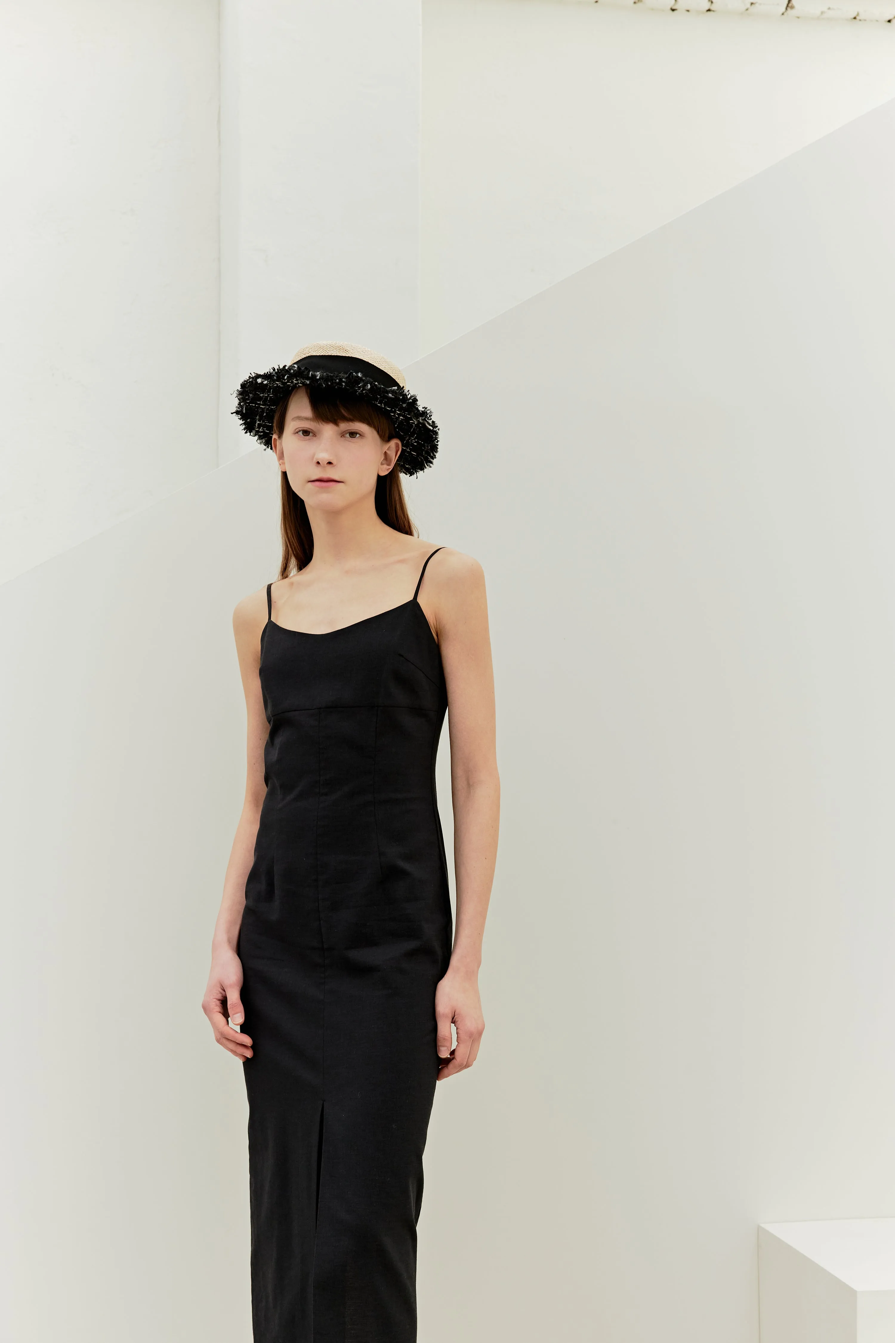SLIP DRESS_BLACK