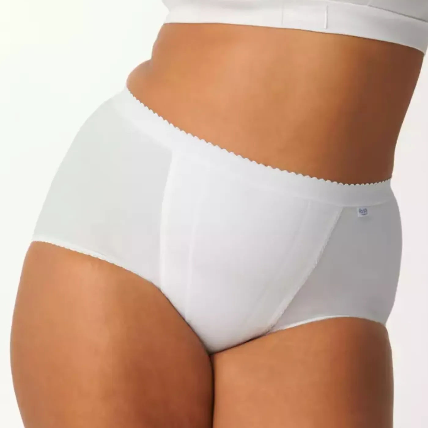 Sloggi Control Maxi Briefs 2 Pack | White