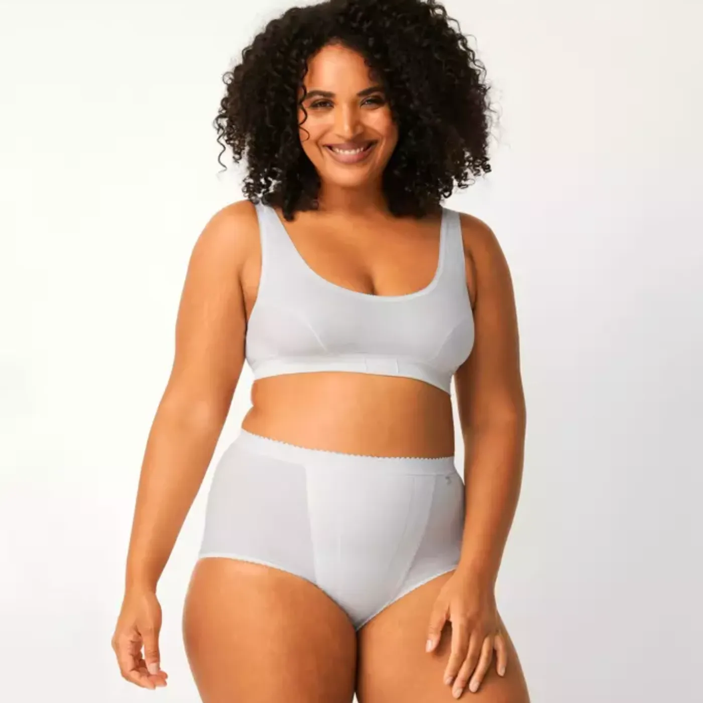 Sloggi Control Maxi Briefs 2 Pack | White