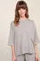 SS KNIT BOXY TEE W/POCKET
