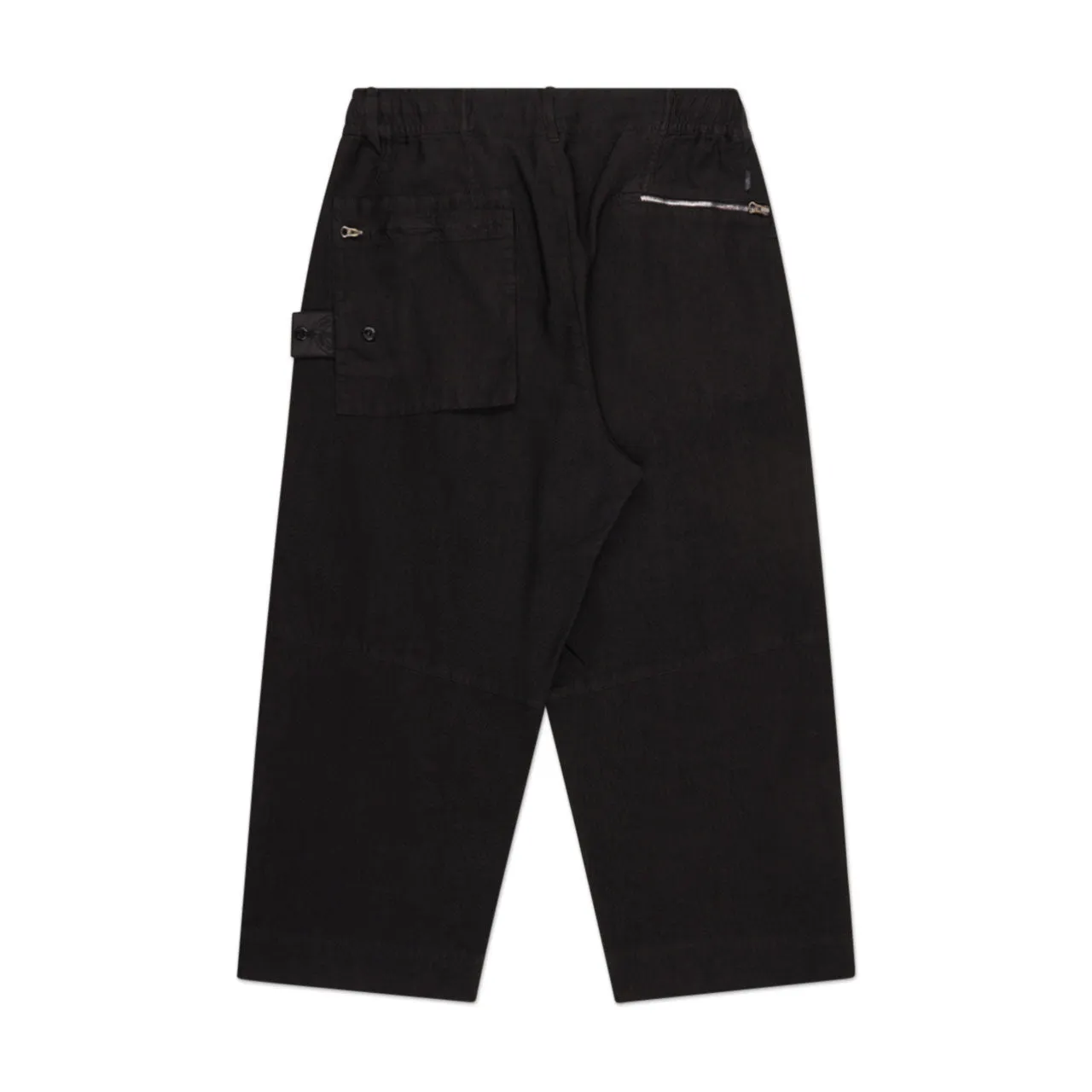 stone island shadow project cropped drawstring pants (black)