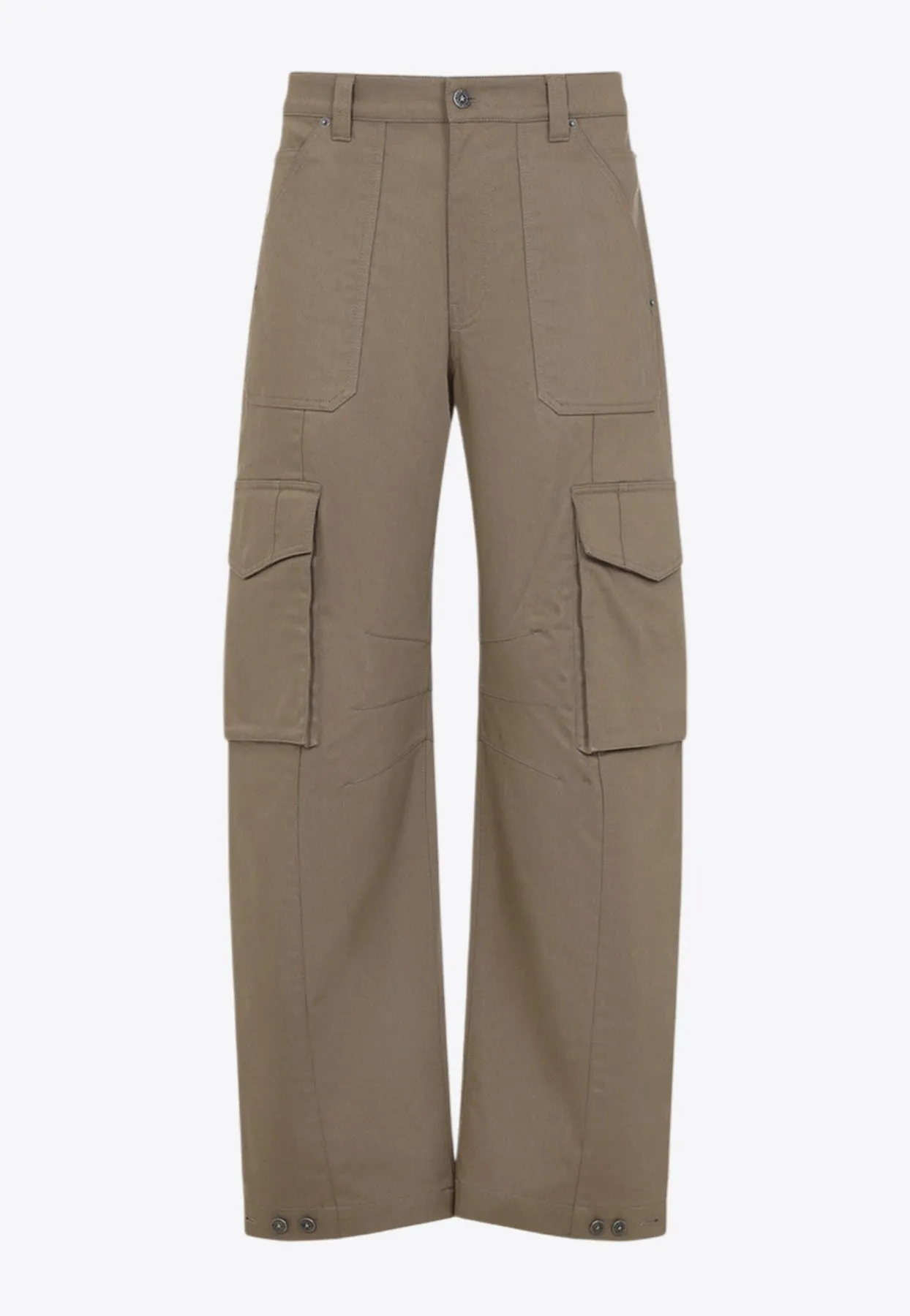 Straight-Leg Cargo Pants