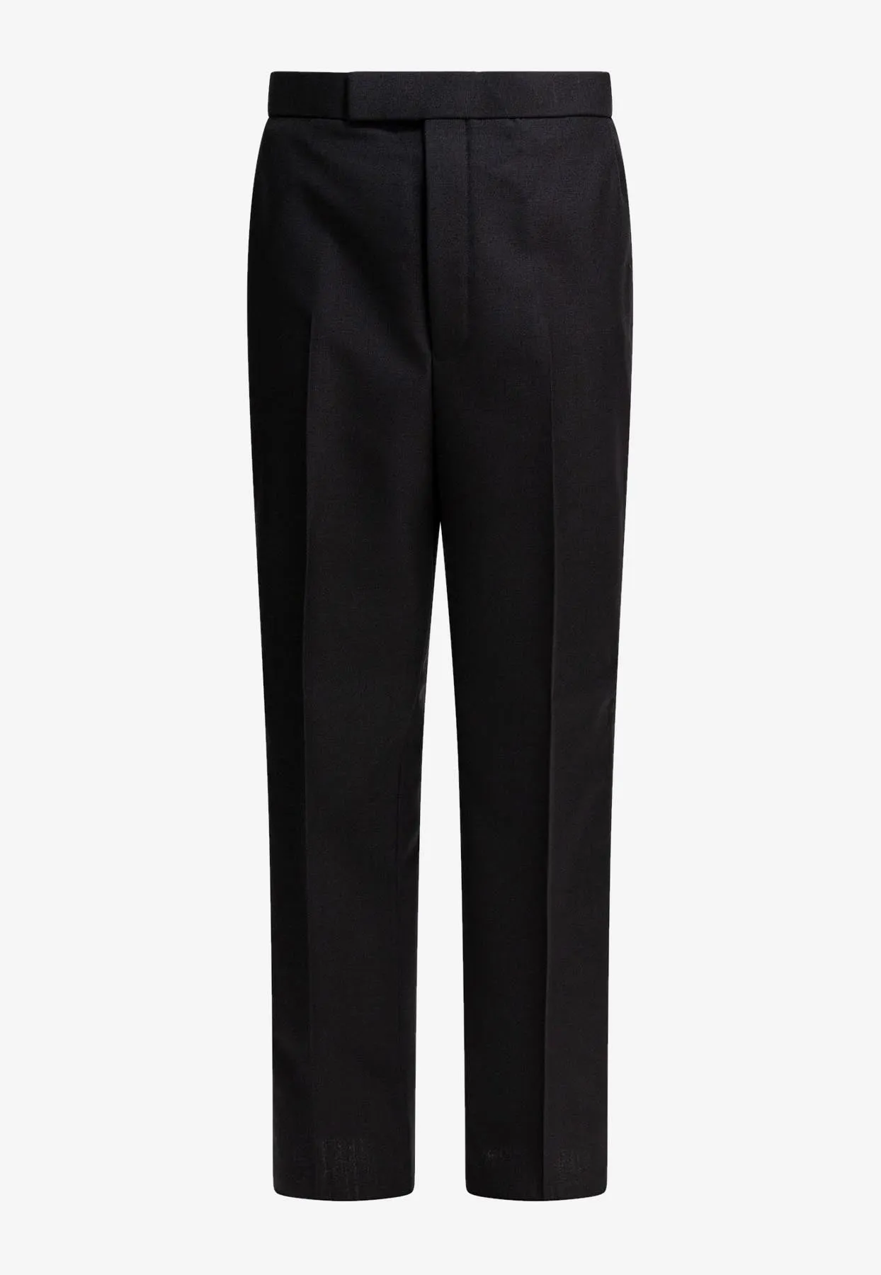 Straight-Leg Tailored Pants