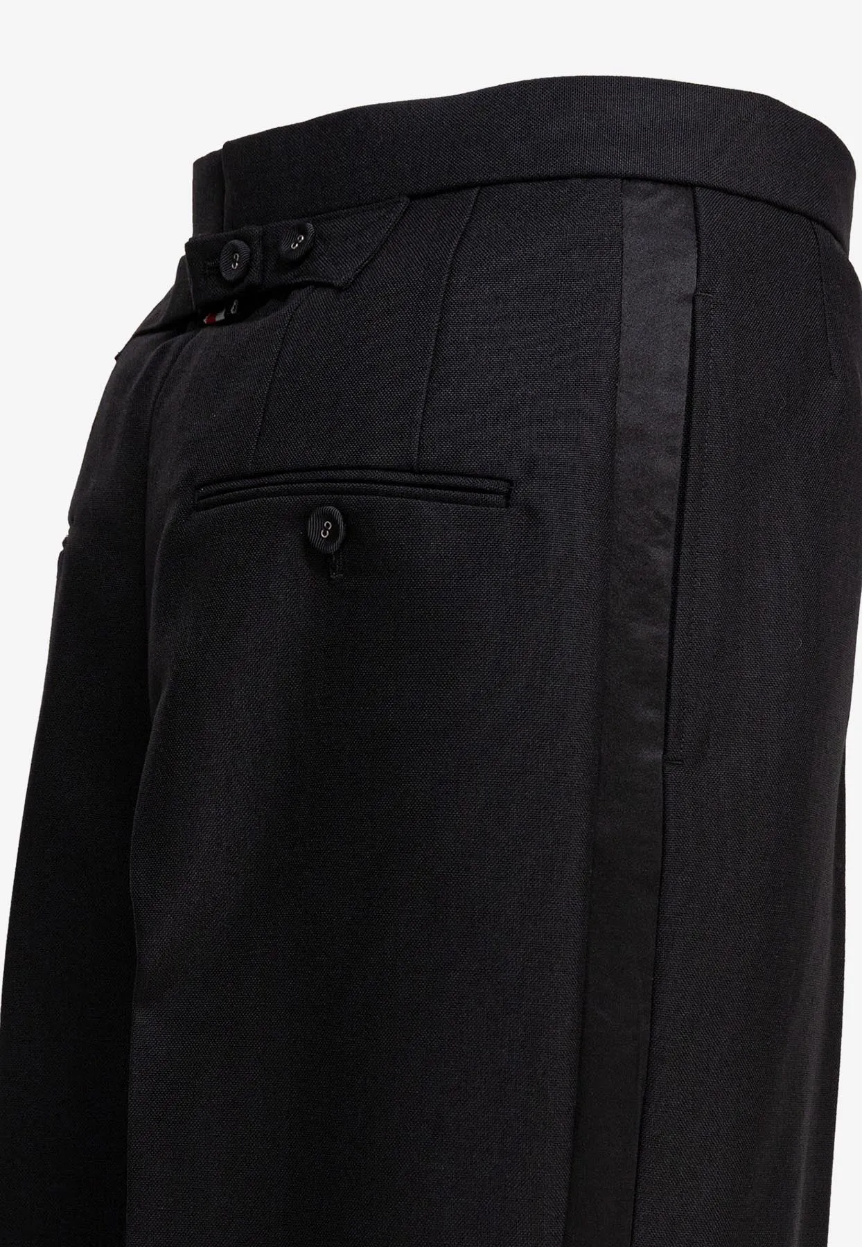 Straight-Leg Tailored Pants