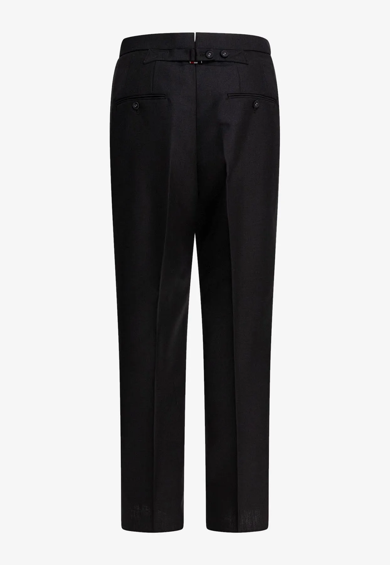 Straight-Leg Tailored Pants