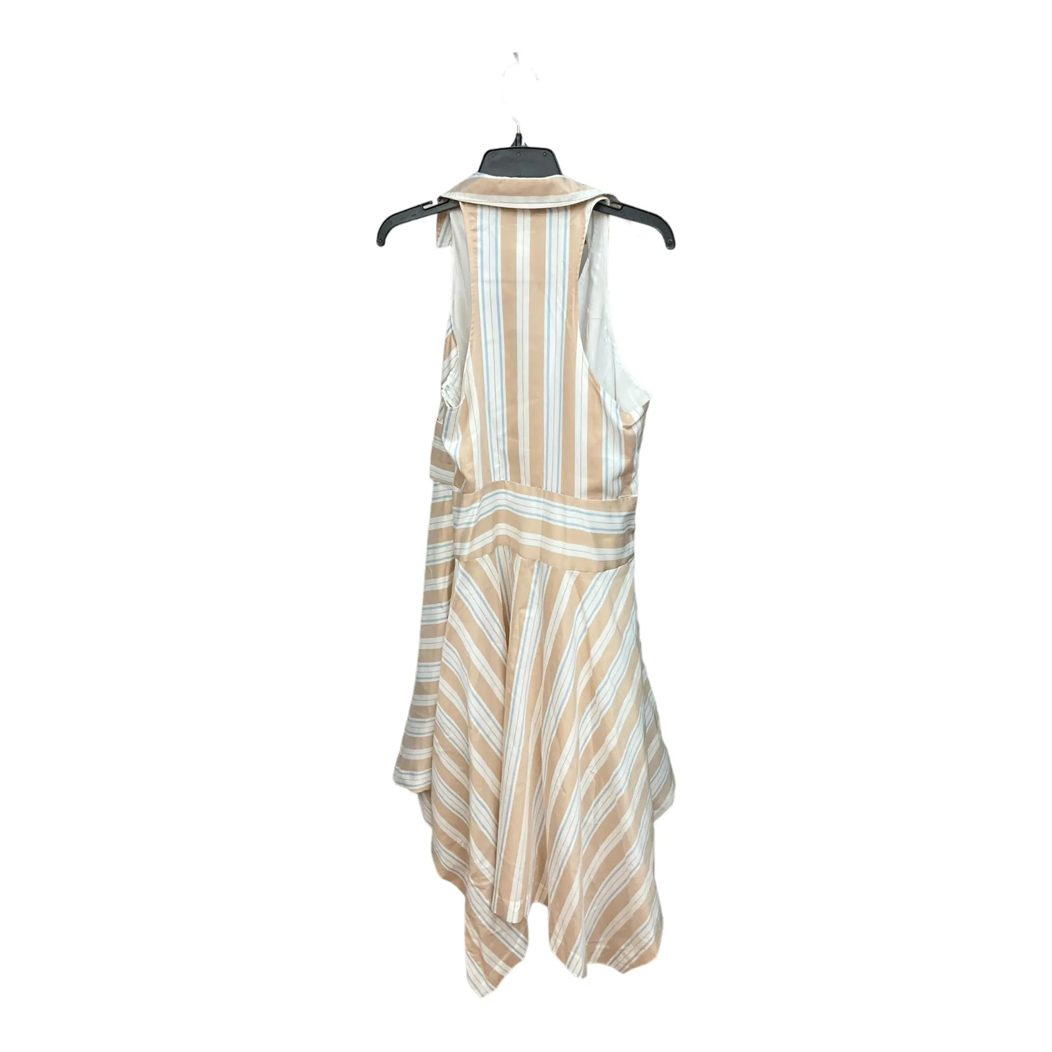 Striped Pattern Dress Casual Midi Maeve, Size L