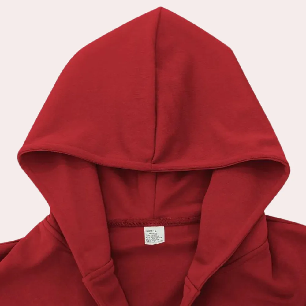 Stylish men's trench coat with a practical hood for a casual look