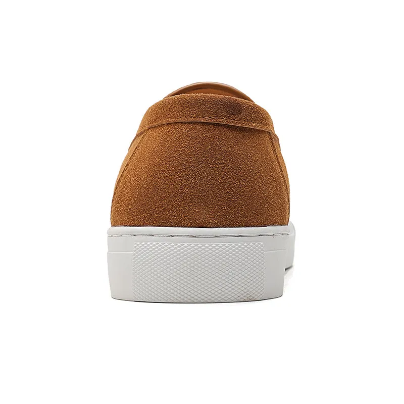 SUEDE LEATHER TASSEL LOAFERS