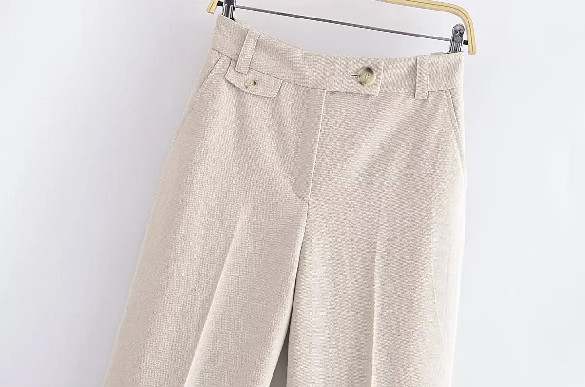 Suit Jacket   Straight-leg Pants