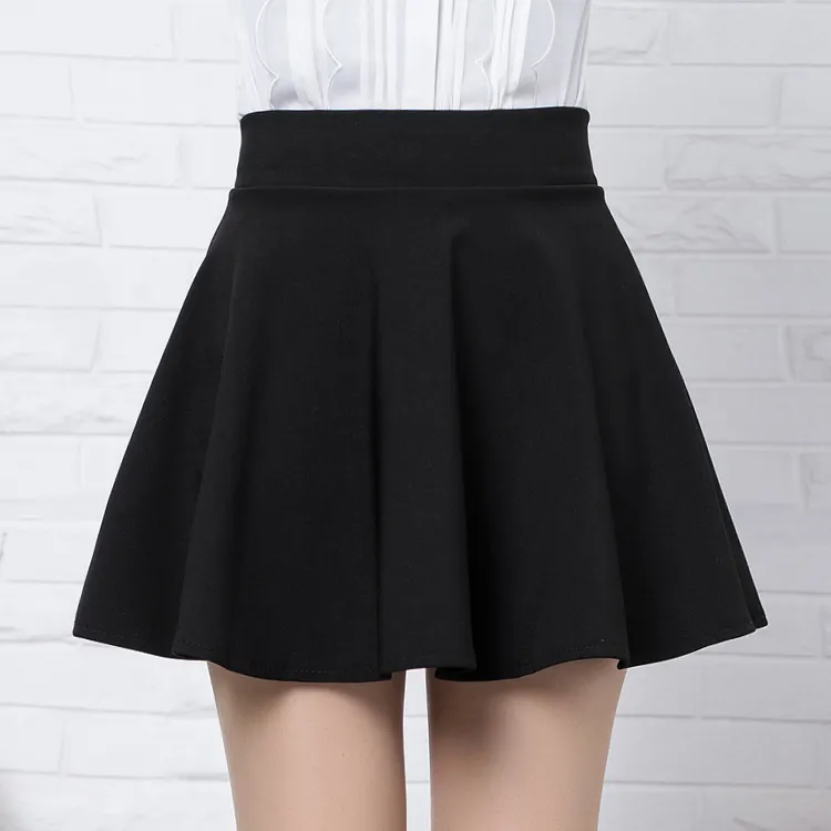 Sweet High Waist A Line Skort