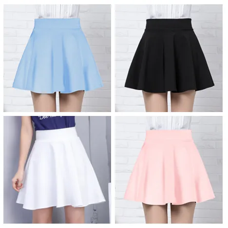 Sweet High Waist A Line Skort