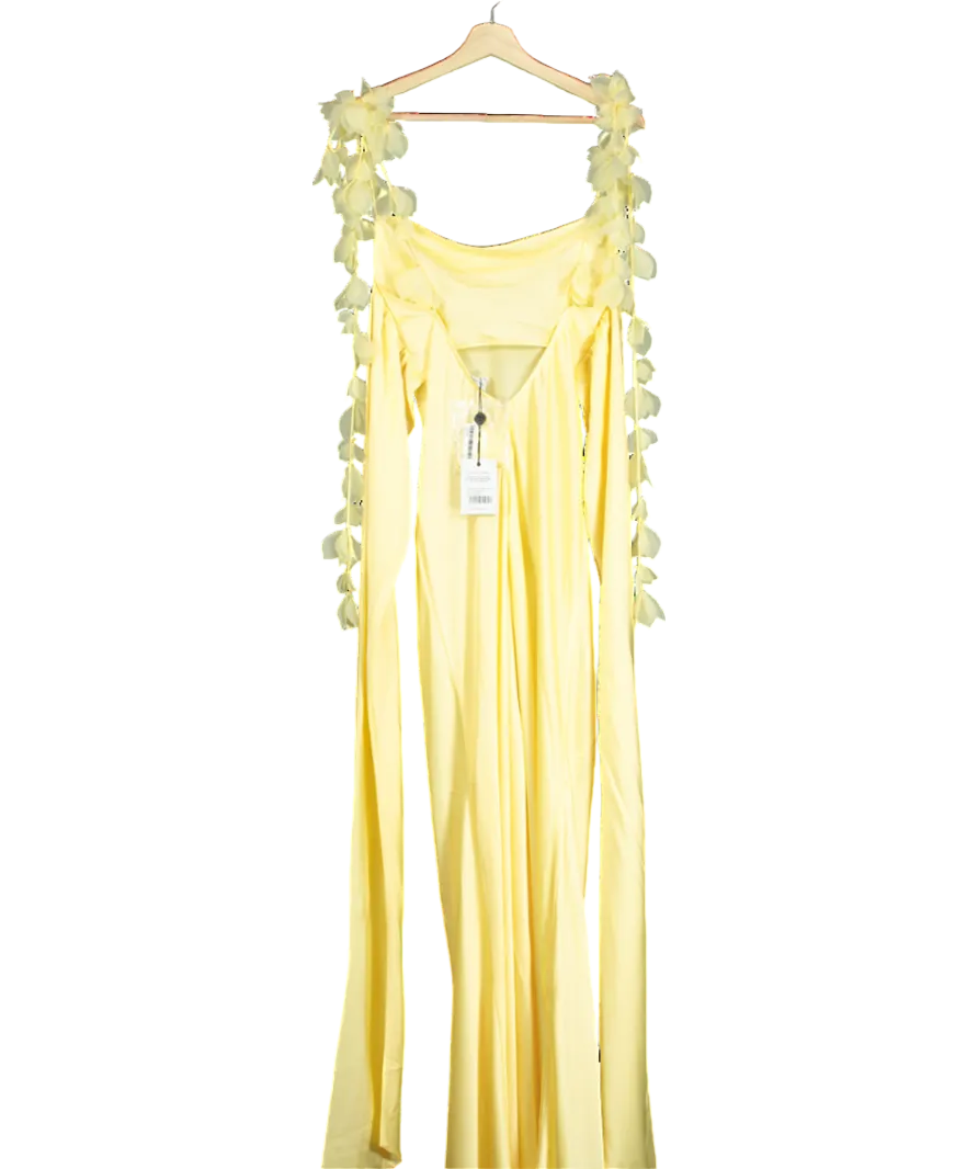Sydney Lane Yellow Tilly Floral Slip Dress UK XS