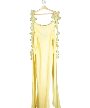 Sydney Lane Yellow Tilly Floral Slip Dress UK XS