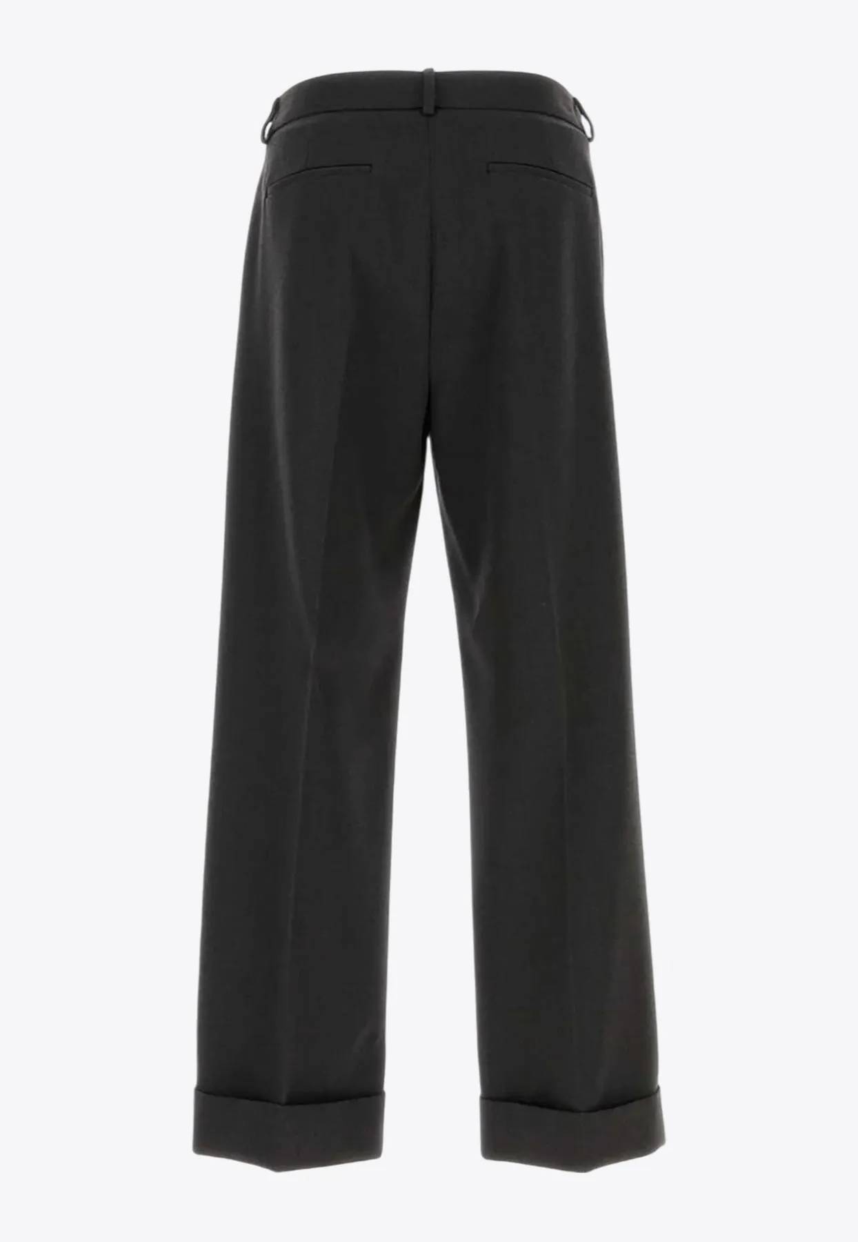 Tailored Straight-Leg Pants