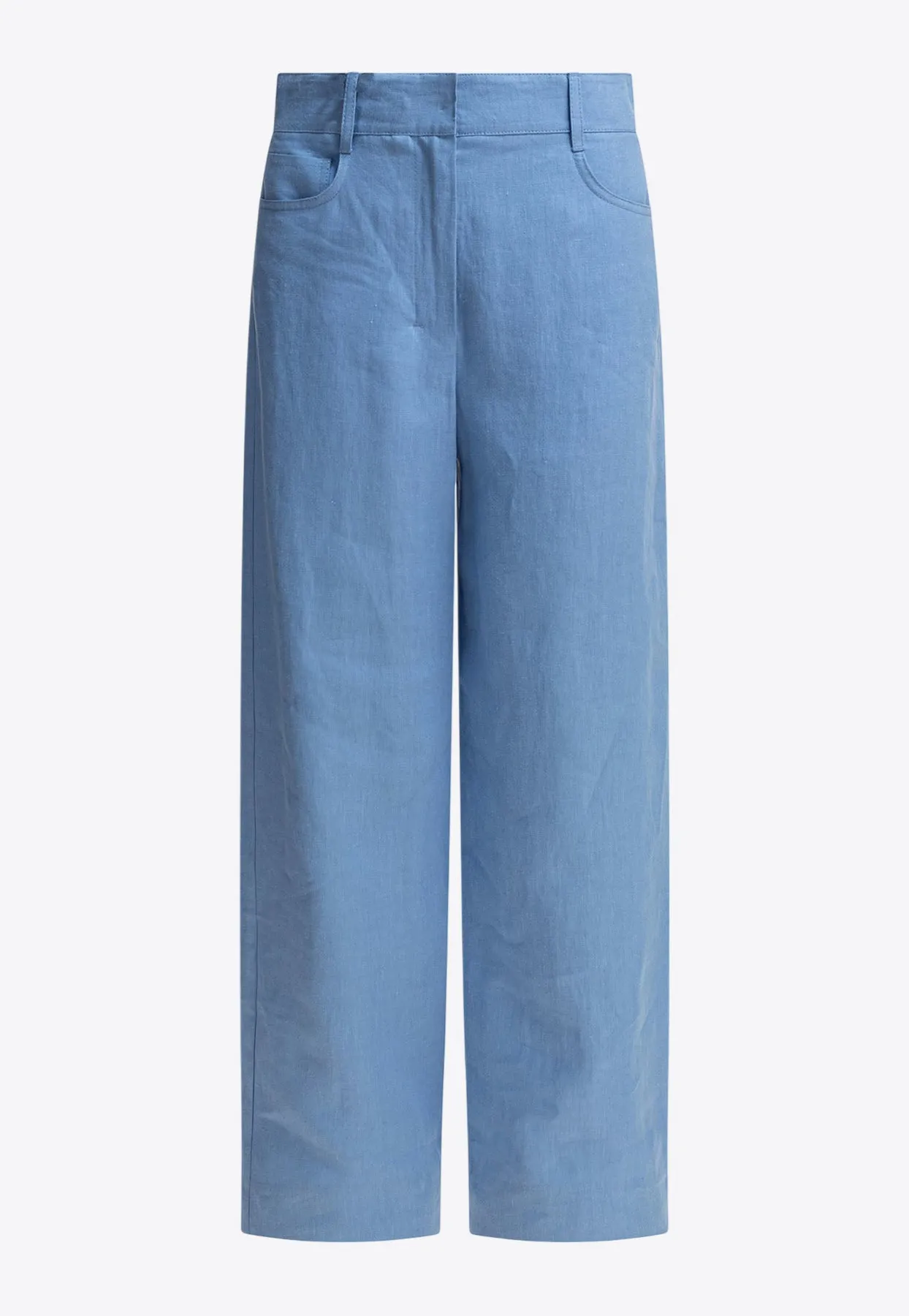 Teo Wide-Leg Linen