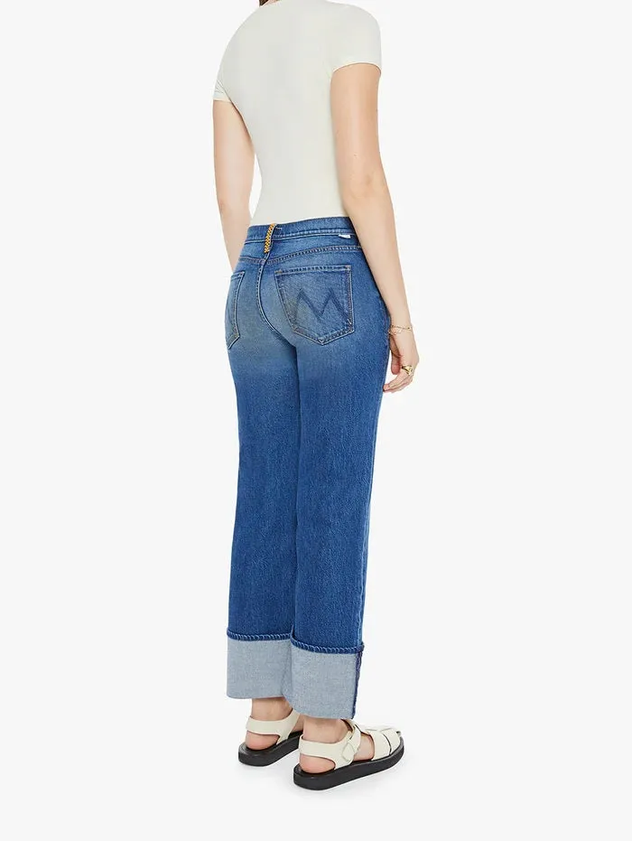 The Checkerboard Duster Flood Cuff Jean - Bunny Hop