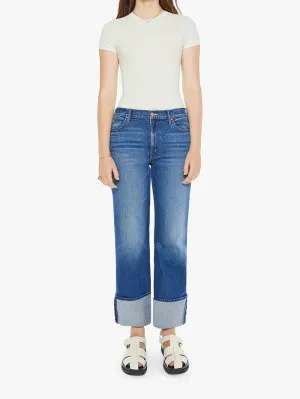 The Checkerboard Duster Flood Cuff Jean - Bunny Hop