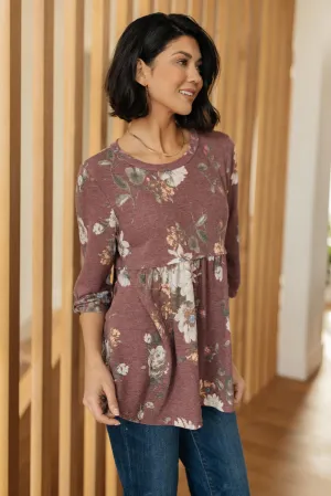 The Floral Babydoll Top