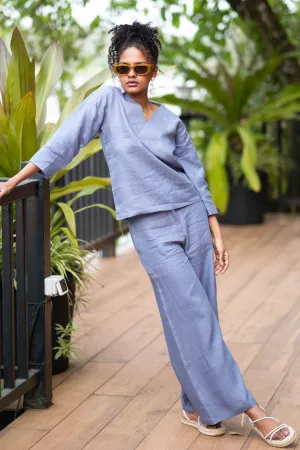 The Linen Wide Leg Pants