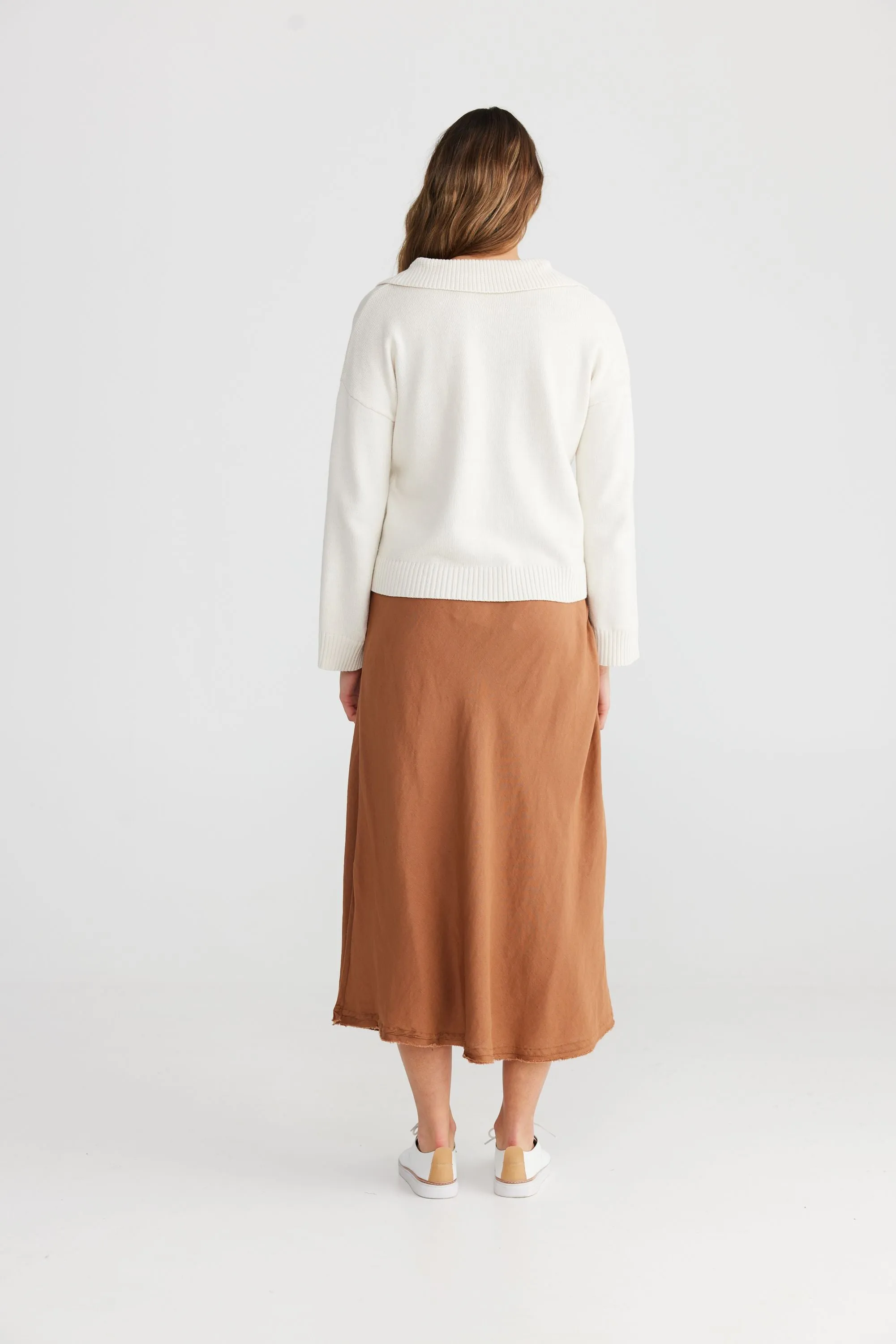 The Shanty Sicily Skirt - Terracotta
