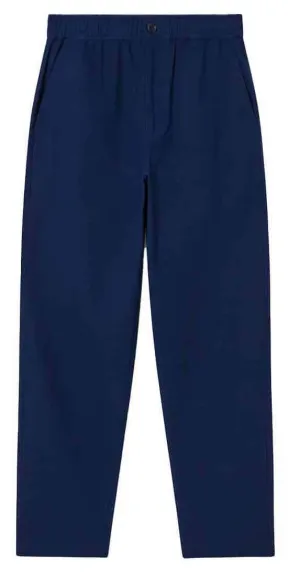 THINKING MU Light travel pants blue night men