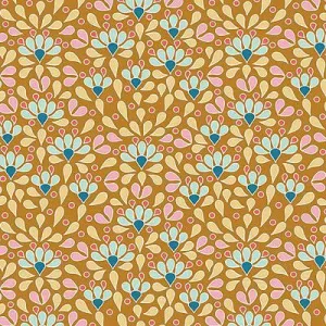 Tilda Cotton Beach - Sea Anemone - Honey