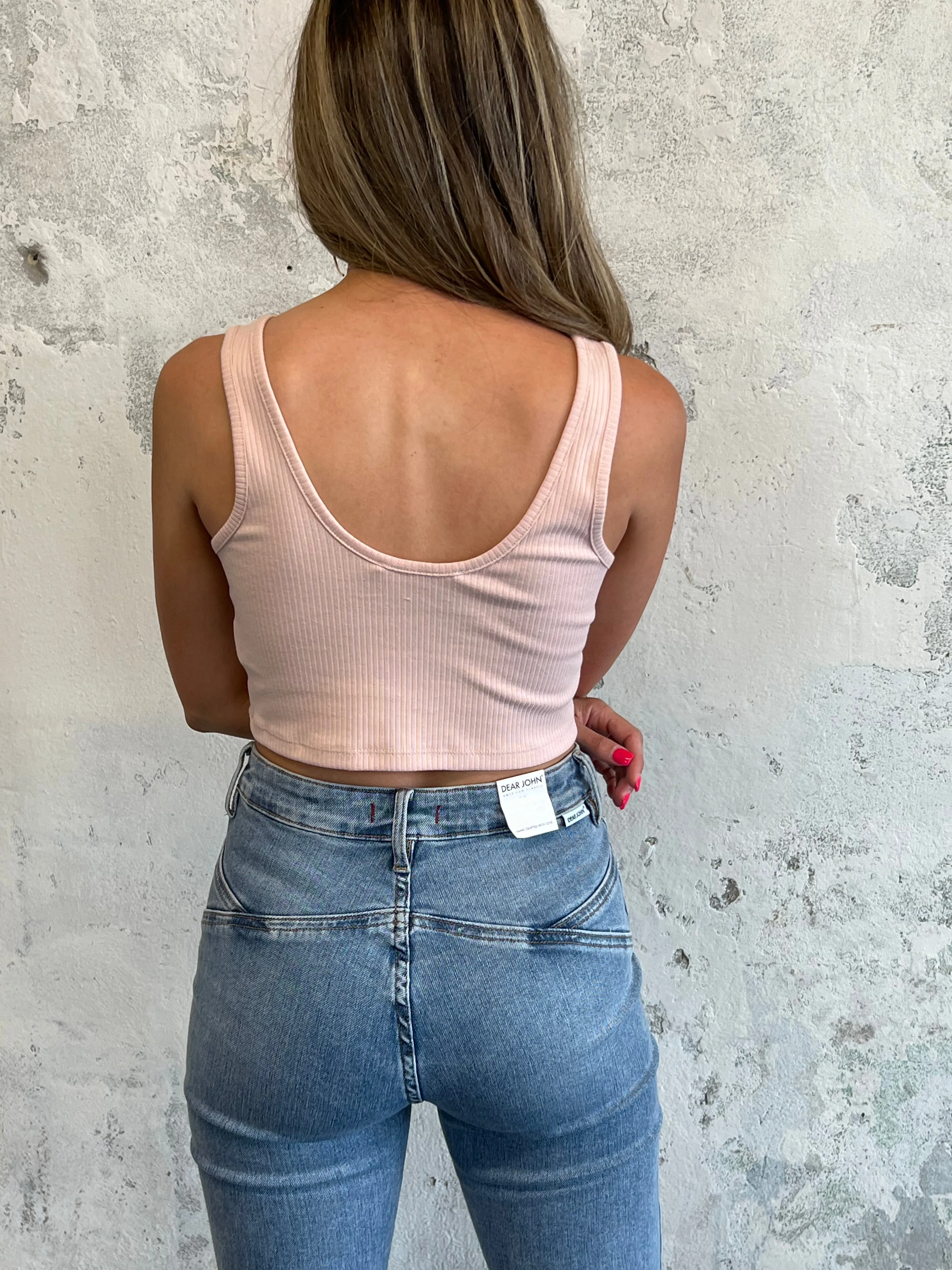 Totally Trendy Cropped Tank Top