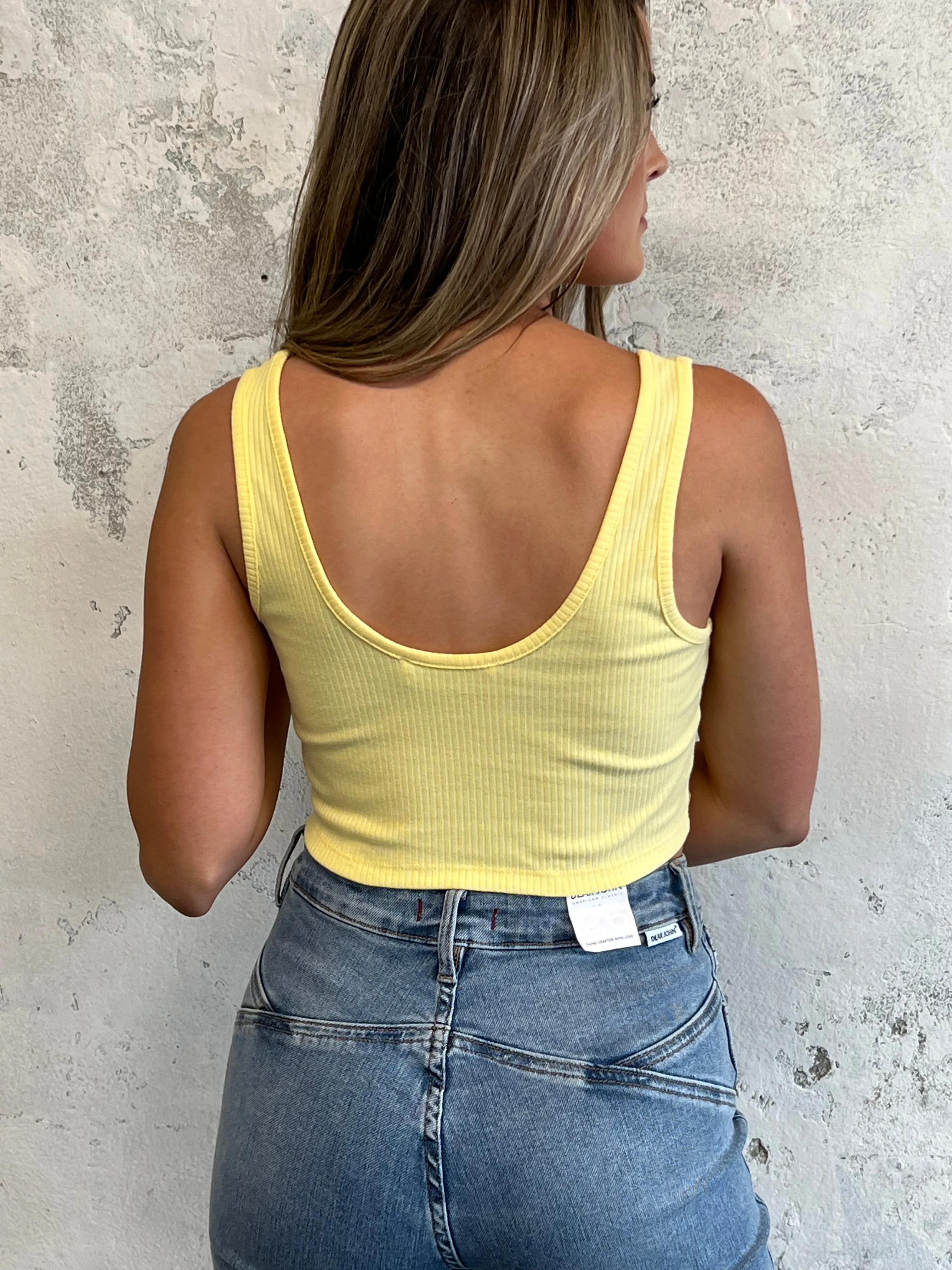 Totally Trendy Cropped Tank Top