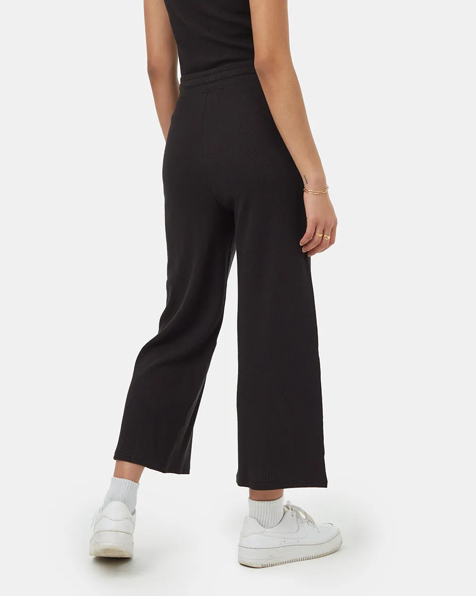 TreeWaffle Cropped Wide Leg