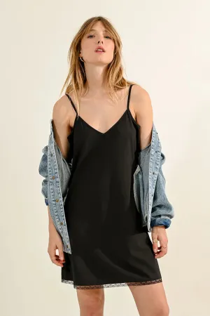 Under Dress Slip Black