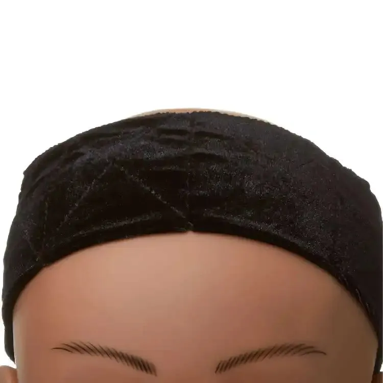 VELVET WIG BAND - BLACK HWG01