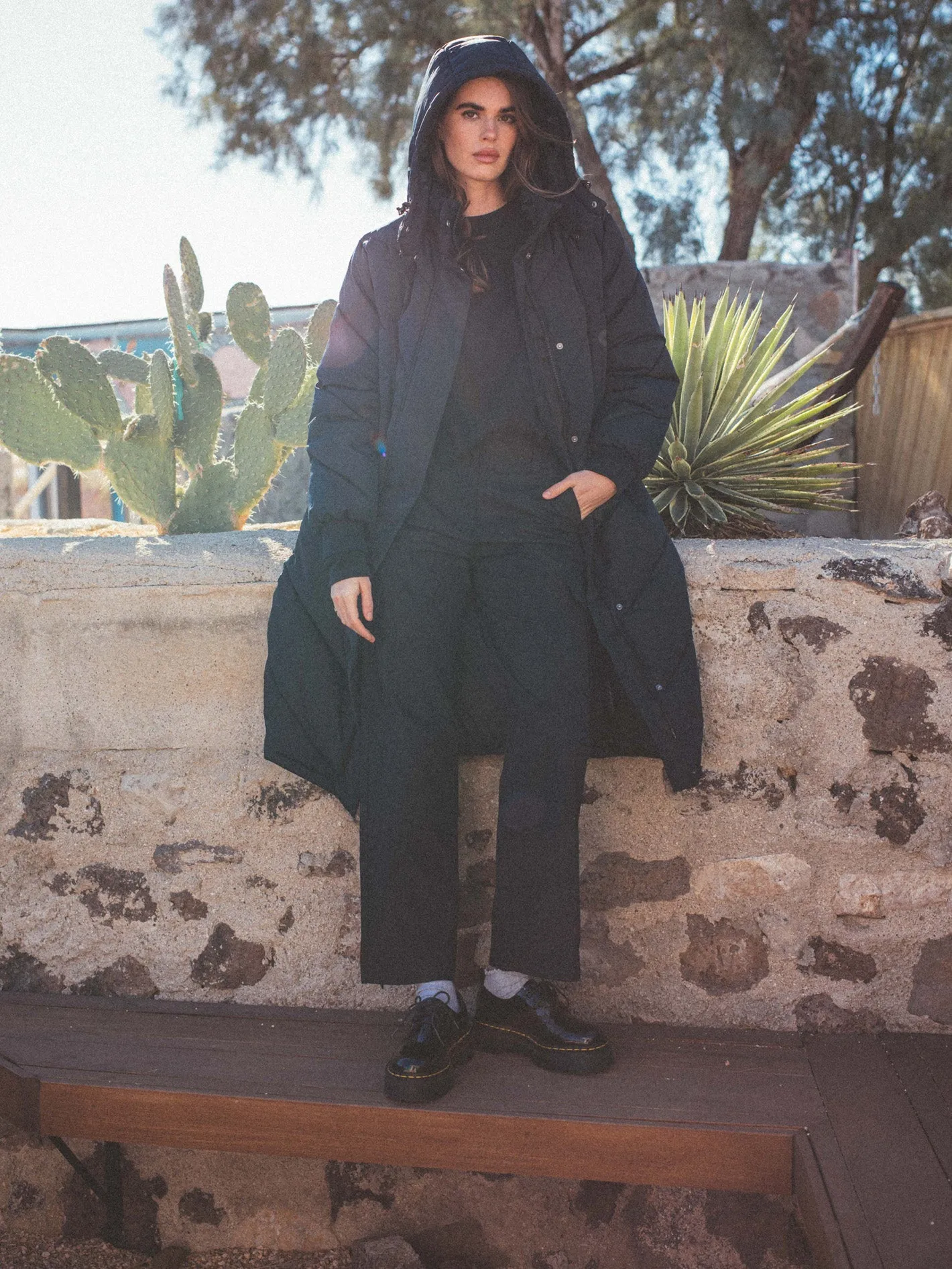 Veste doudoune Alldaylong - BLACK
